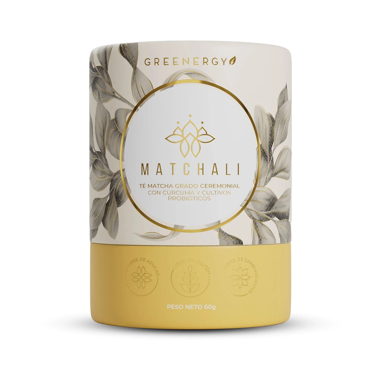 TÉ MATCHA CLÁSICO GRADO CEREMONIAL 100% ORGÁNICO Y SIN TALLOS 60G